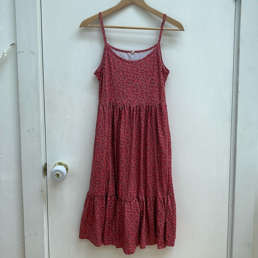 Adorable tiered floral dress